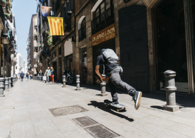 aurelien giraud skullcandy shooting photographe barcelone macba nicolas jacquemin skateboard incase xtreme video